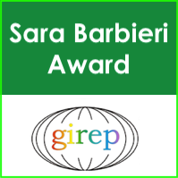 GIREP: Sara Barbieri Award